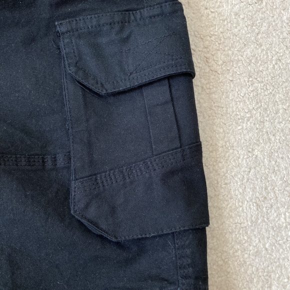 Men's Black Elasticated Cargo Shorts - New without Tags - Size UK Medium - Picture 12 of 16
